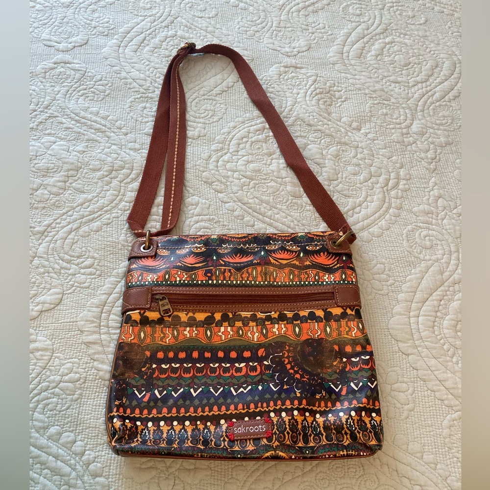 Like New! Sakroots Geometric Leather Purse